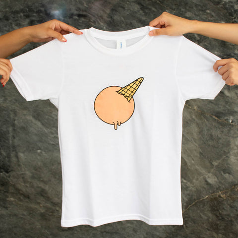 Camiseta Cono con bola de helado